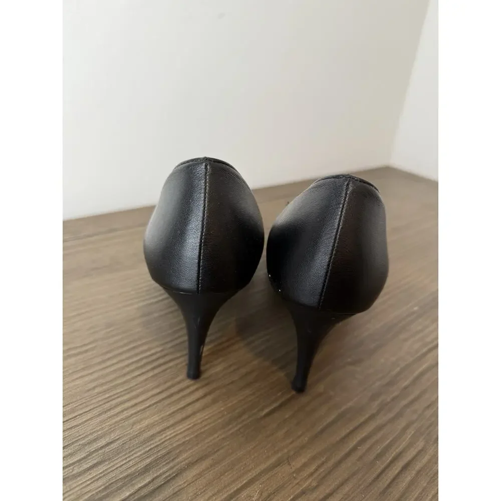 Mamian black pumps